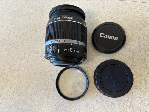 Canon 55mm 3 - 18-55mm, f/3.5-5.6