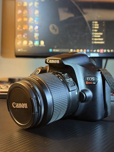 Canon rebel s 18 55m - t6, ef-s