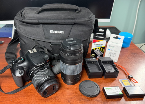 Canon eos rebel dslr - rebel, camera