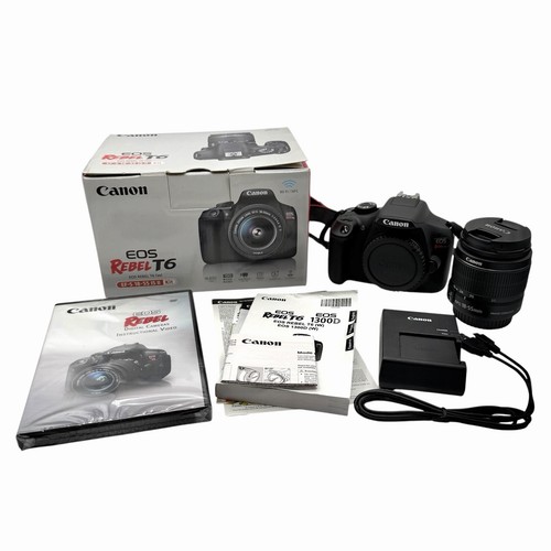 Canon eos rebel dslr - eos, t6