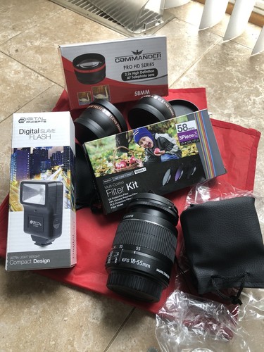 Canon 55mm is ii - ef-s, lens