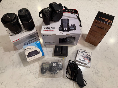 Canon eos 70d - canon, +