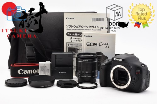 Mint canon eos kiss black - x5,