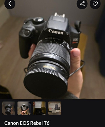 Canon eos rebel - eos, t6