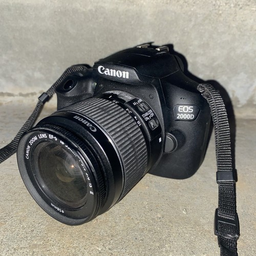 Canon eos 2000d 24mp camera - 24mp,