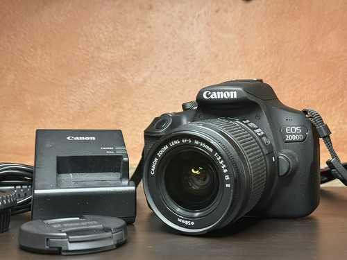 Canon eos 2000d s - +, 18-55mm
