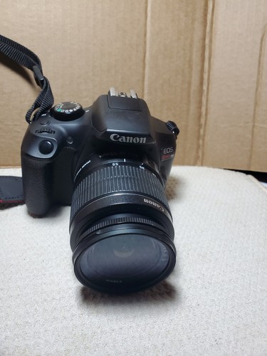 Canon eos rebel dslr - t6, black